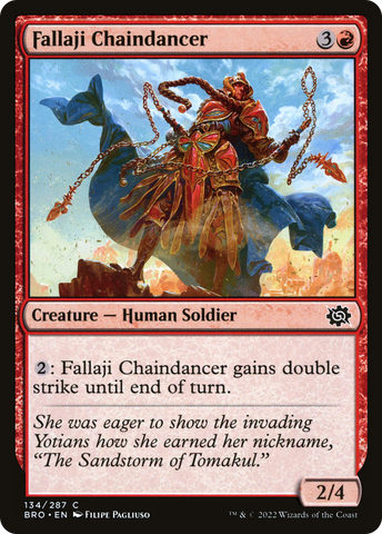 {C} Fallaji Chaindancer [The Brothers' War][BRO 134]