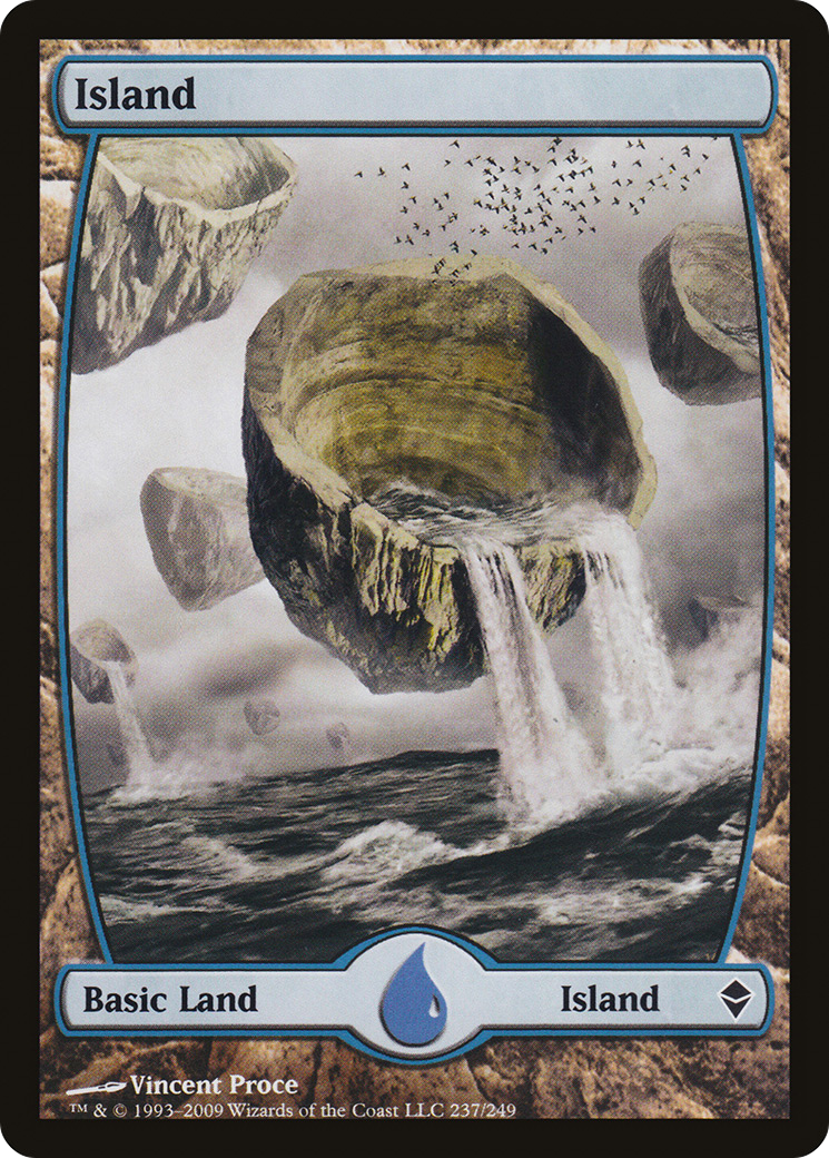 {B}[ZEN 237] Island (237) [Zendikar]
