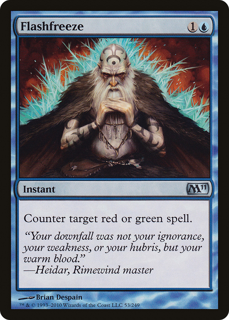 {C} Flashfreeze [Magic 2011][M11 053]