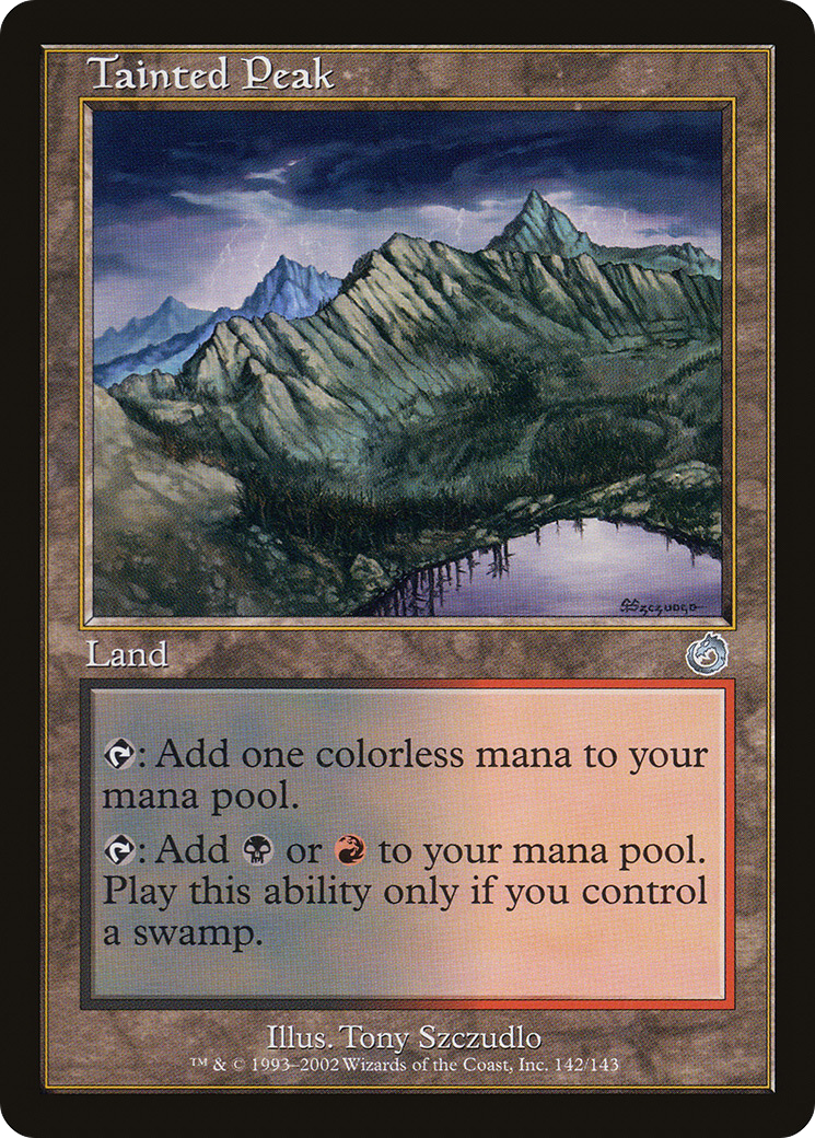 {C} Tainted Peak [Torment][TOR 142]