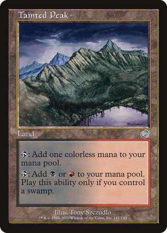 {C} Tainted Peak [Torment][TOR 142]