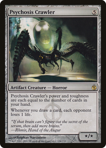 {R} Psychosis Crawler [Mirrodin Besieged][MBS 126]