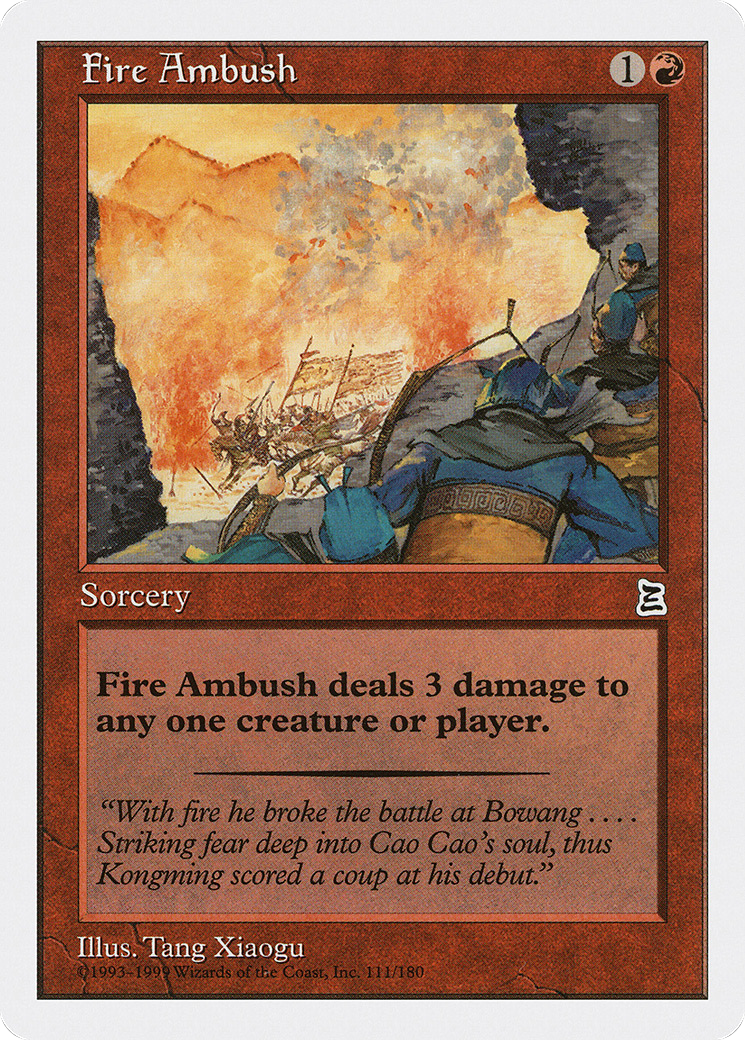 {C} Fire Ambush [Portal Three Kingdoms][PTK 111]