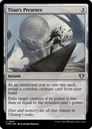 {C} Titan's Presence [Commander Masters][CMM 810]