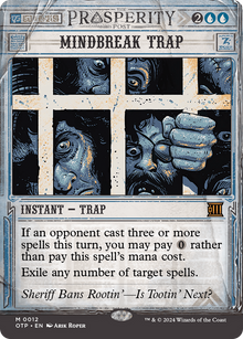 {R} Mindbreak Trap [Outlaws of Thunder Junction: Breaking News][OTP 012]
