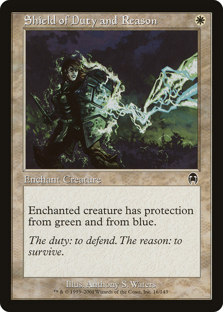 {C} Shield of Duty and Reason [Apocalypse][APC 016]