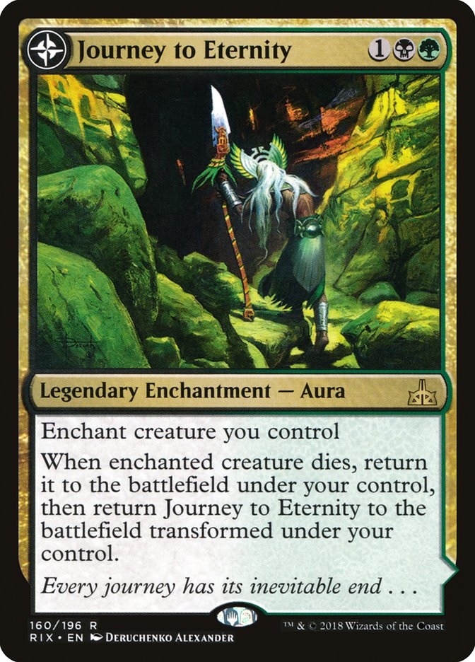{R} Journey to Eternity // Atzal, Cave of Eternity [Rivals of Ixalan][RIX 160]