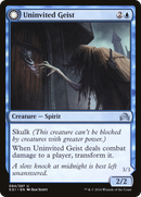 {C} Uninvited Geist // Unimpeded Trespasser [Shadows over Innistrad][SOI 094]