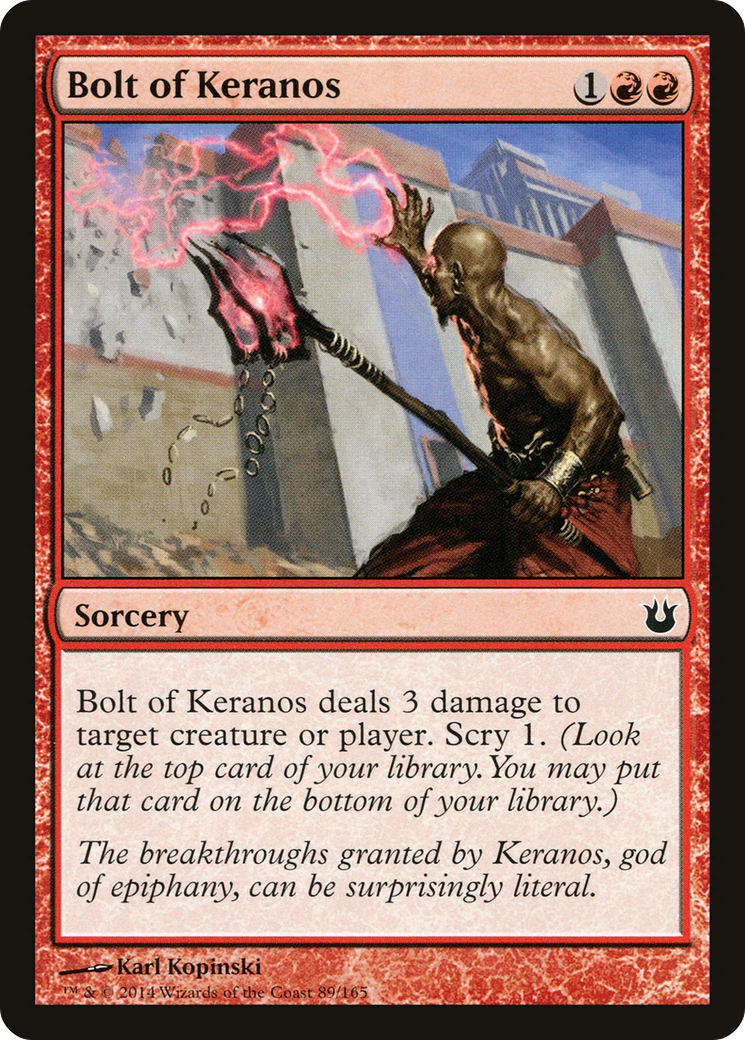 {C} Bolt of Keranos [Born of the Gods][BNG 089]