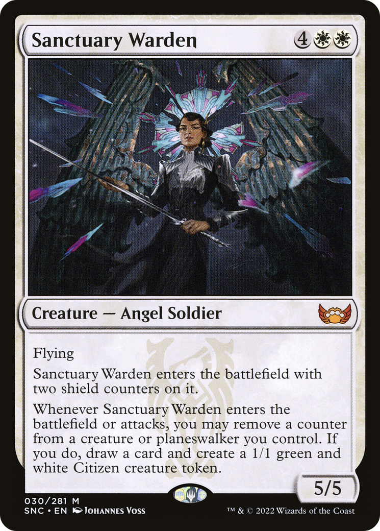 {R} Sanctuary Warden [Streets of New Capenna][SNC 030]