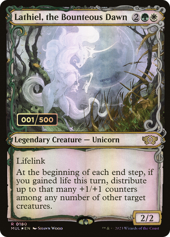 {R} Lathiel, the Bounteous Dawn (Serialized) [Multiverse Legends][SR MUL 180]