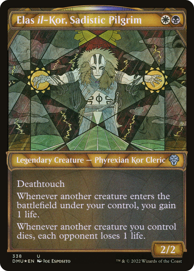 {C} Elas il-Kor, Sadistic Pilgrim (Showcase Textured) [Dominaria United][DMU 338]