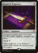 {R} Sword of Vengeance [Commander 2017][C17 228]