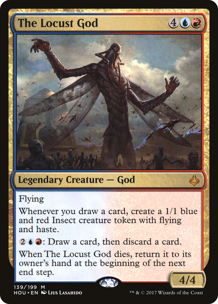 {R} The Locust God [Hour of Devastation][HOU 139] - Misty Mountain Games