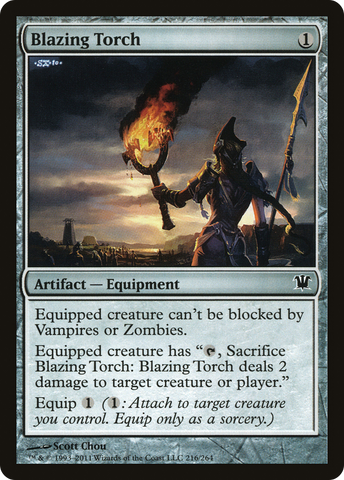 {C} Blazing Torch [Innistrad][ISD 216]
