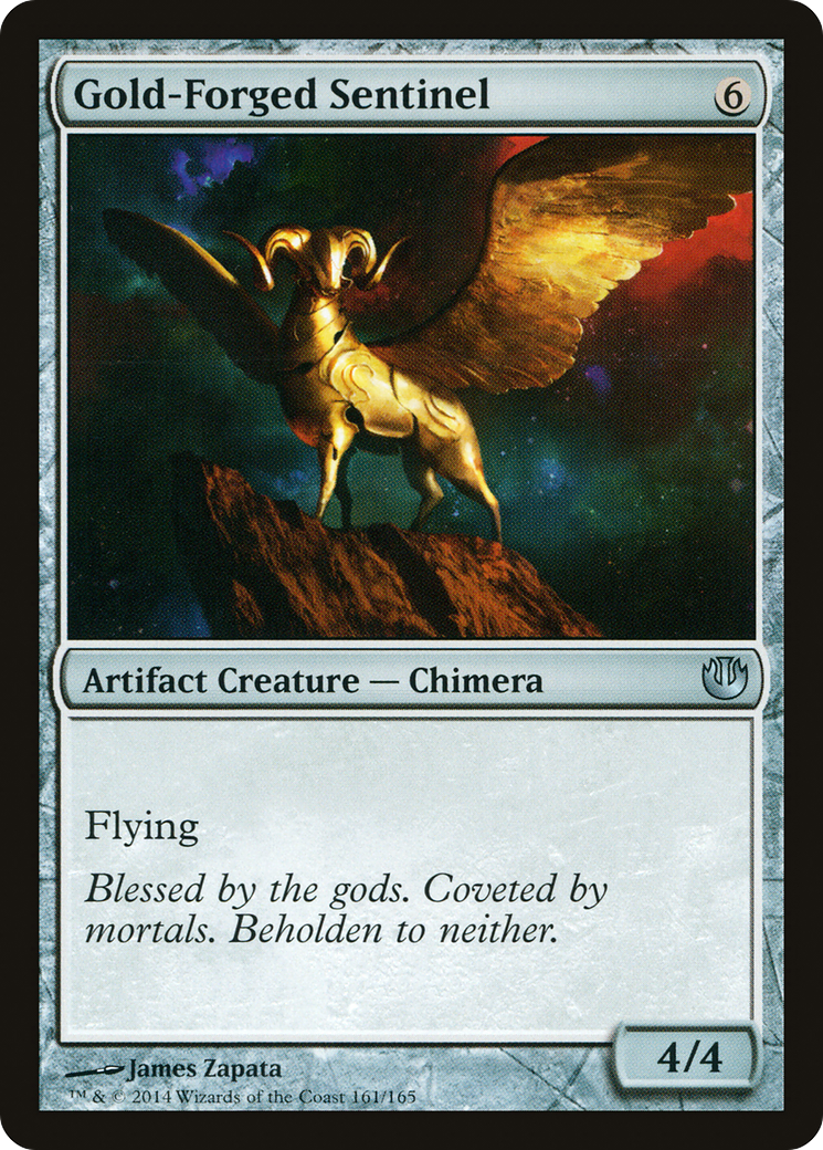 {C} Gold-Forged Sentinel [Journey into Nyx][JOU 161]