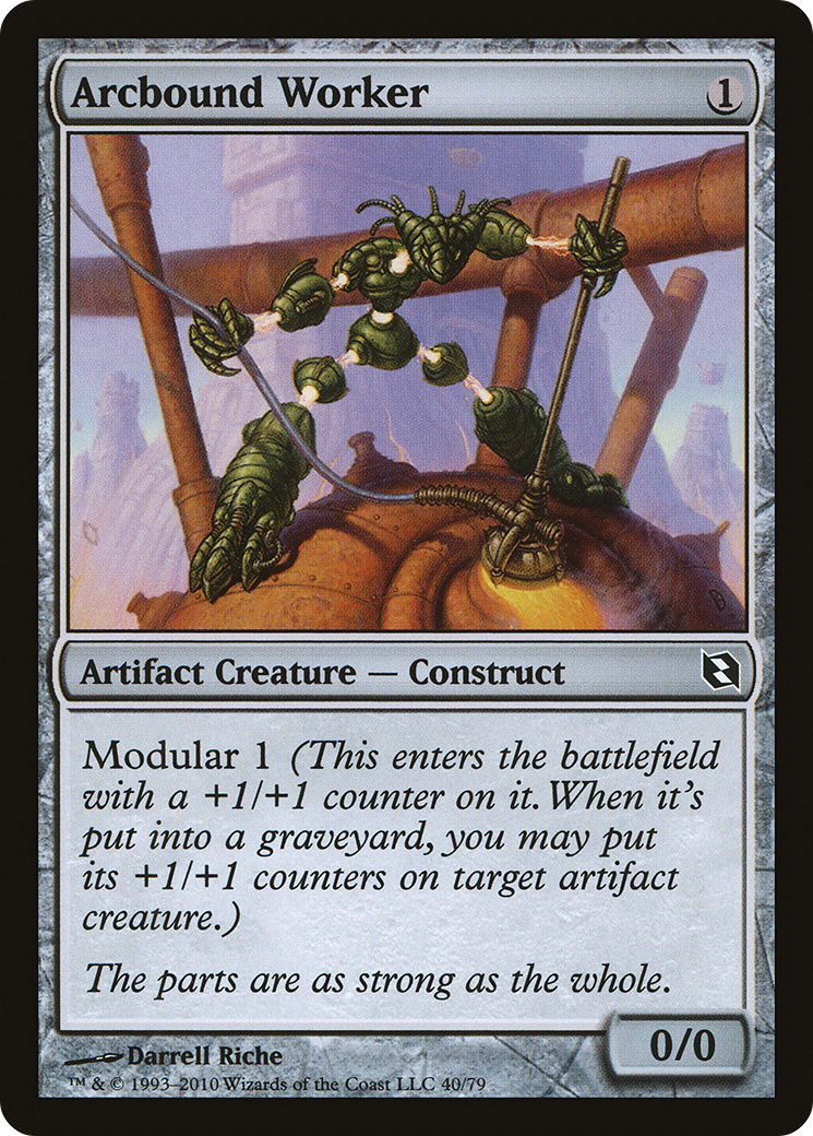 {C} Arcbound Worker [Duel Decks: Elspeth vs. Tezzeret][DDF 040]