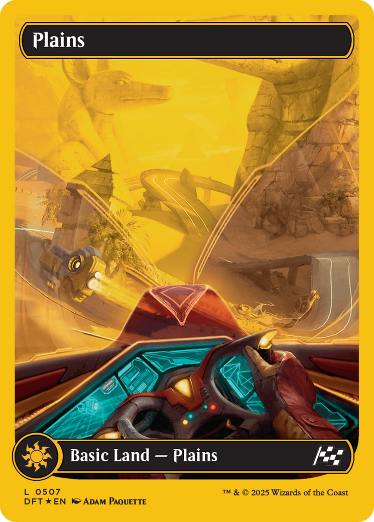 {B}[DFT 507] Plains (0507) (First-Place Foil) [Aetherdrift]