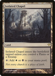 {R} Isolated Chapel [Modern Event Deck 2014][MD1 016] - Misty Mountain Games