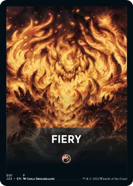 {C} Fiery Theme Card [Jumpstart 2022 Front Cards][FJ22 031]