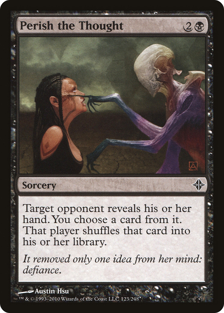 {C} Perish the Thought [Rise of the Eldrazi][ROE 123]