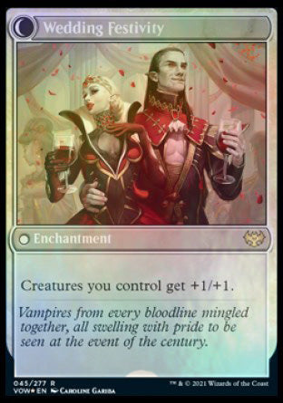 {R} Wedding Announcement // Wedding Festivity [Innistrad: Crimson Vow Prerelease Promos][PR VOW 045]