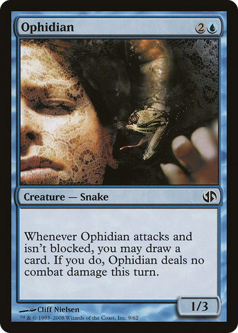 {C} Ophidian [Duel Decks: Jace vs. Chandra][DDB 009]
