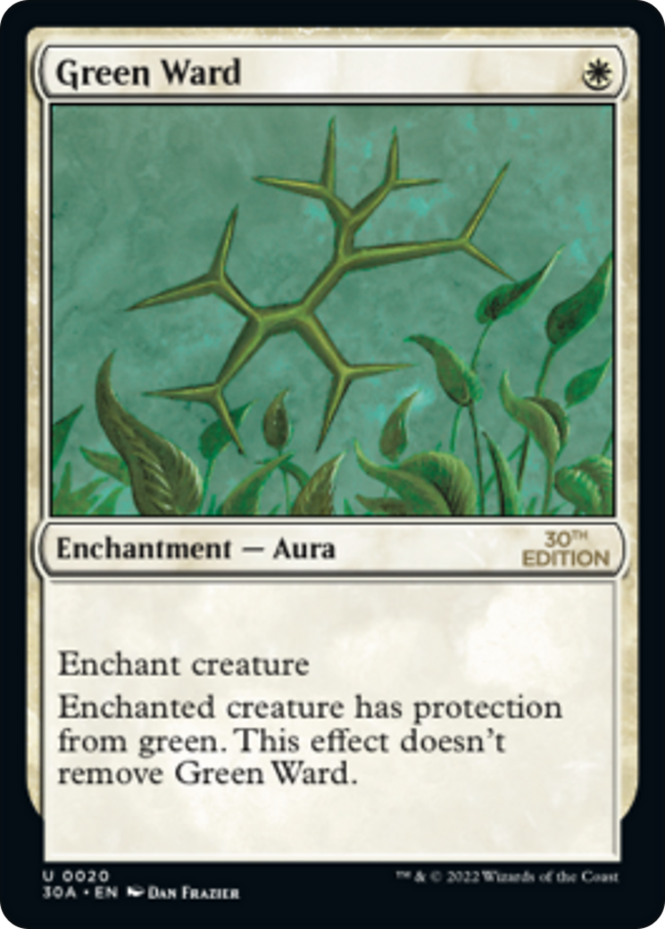 {C} Green Ward [30th Anniversary Edition][30A 020]