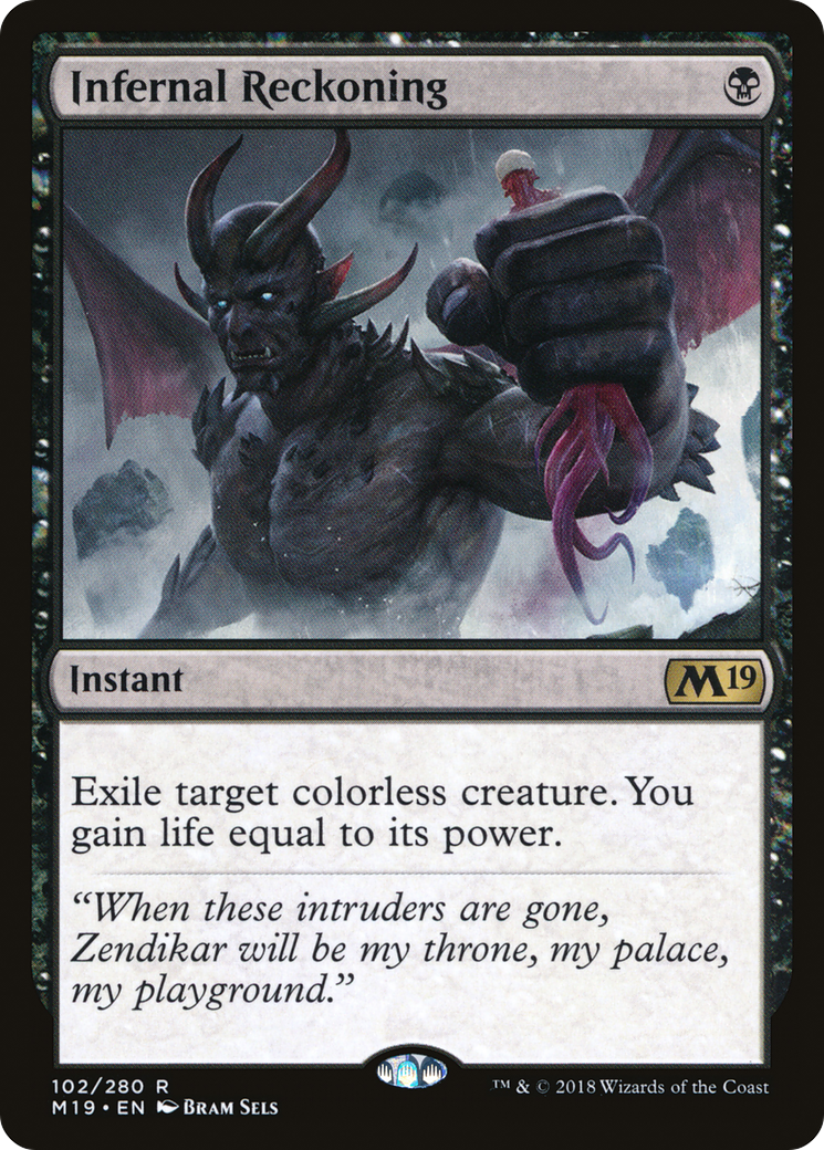 {R} Infernal Reckoning [Core Set 2019][M19 102]