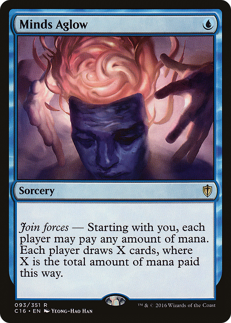 {R} Minds Aglow [Commander 2016][C16 093]