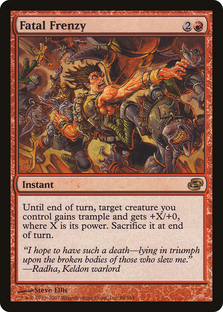 {R} Fatal Frenzy [Planar Chaos][PLC 098] - Misty Mountain Games