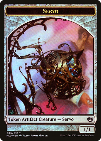 {T} Thopter // Servo Double-sided Token [League Tokens 2016][TL16 009]