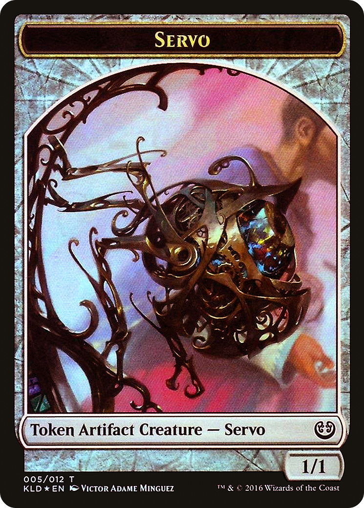 {T} Thopter // Servo Double-sided Token [League Tokens 2016][TL16 009]