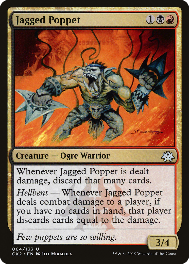 {C} Jagged Poppet [Ravnica Allegiance Guild Kit][GK2 064]