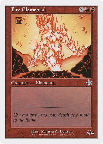 {C} Fire Elemental [Starter 1999][S99 096]