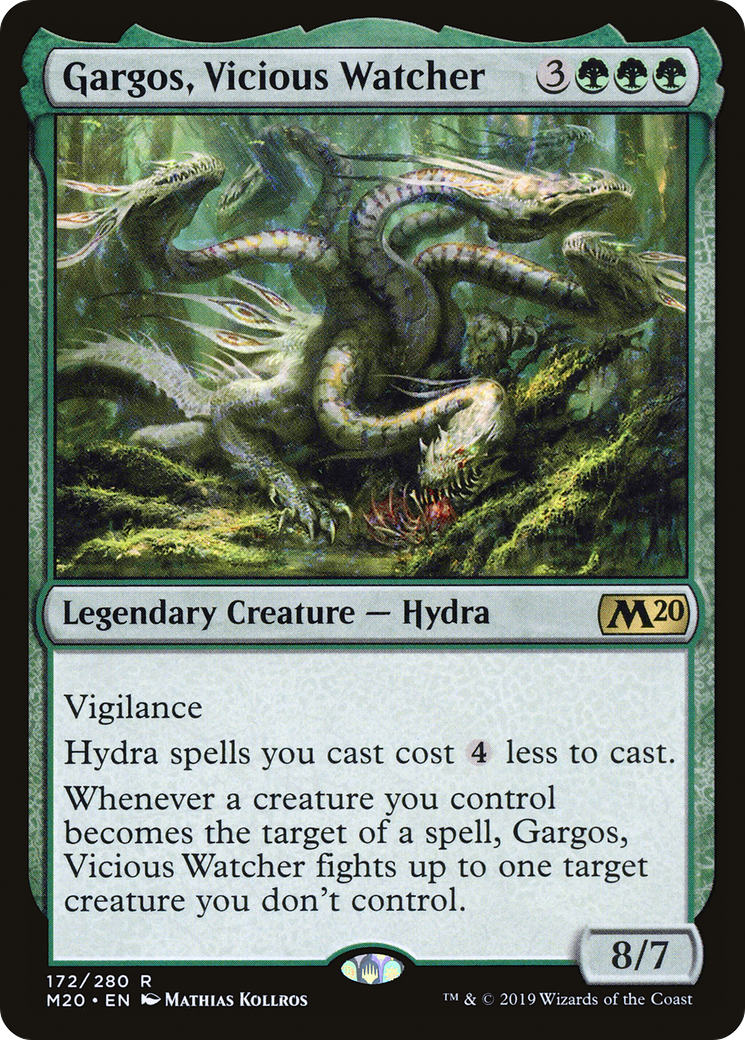 {R} Gargos, Vicious Watcher [Core Set 2020][M20 172] - Misty Mountain Games