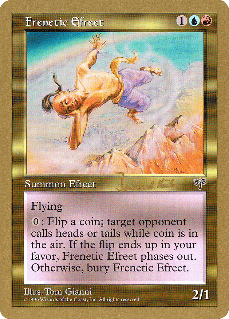 {R} Frenetic Efreet (Janosch Kuhn) [World Championship Decks 1997][GB WC97 JK264]