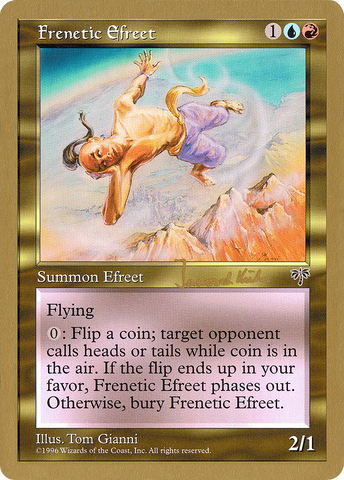 {R} Frenetic Efreet (Janosch Kuhn) [World Championship Decks 1997][GB WC97 JK264]