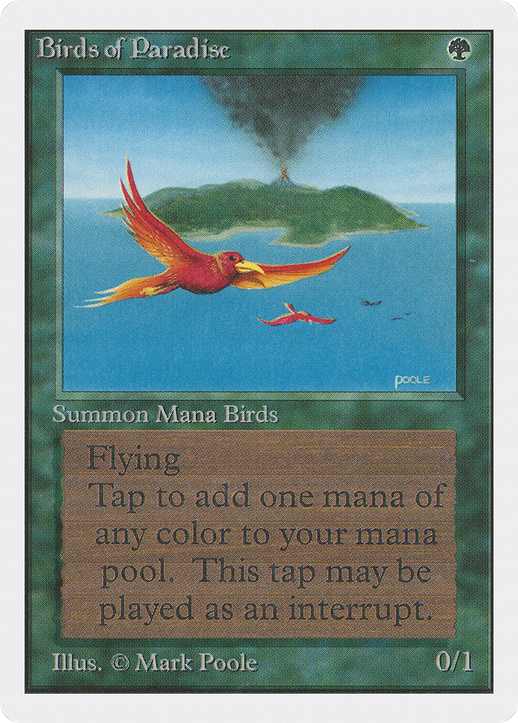 {R} Birds of Paradise [Unlimited Edition][2ED 187] - Misty Mountain Games