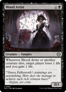 {C} Blood Artist [The Lost Caverns of Ixalan Commander][LCC 182]
