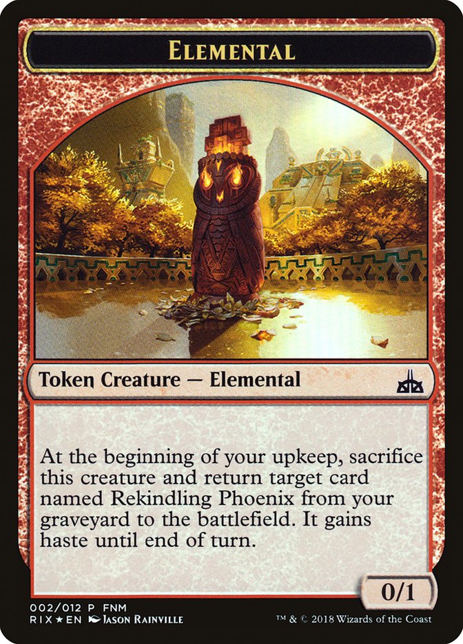 {T} City's Blessing // Elemental [Friday Night Magic 2018][TF18 002]