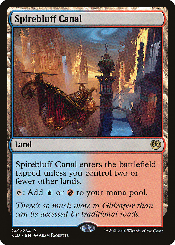 {R} Spirebluff Canal [Kaladesh][KLD 249] - Misty Mountain Games