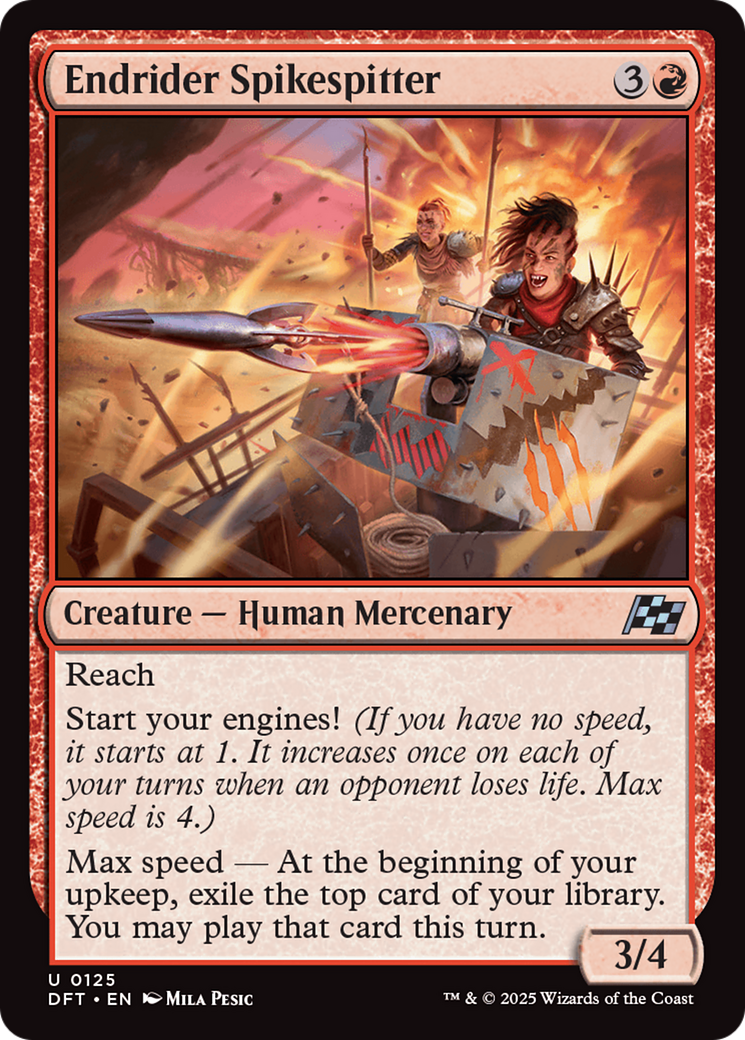 {@C} Endrider Spikespitter [Aetherdrift][DFT 125]