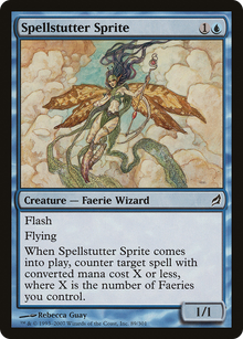 {C} Spellstutter Sprite [Lorwyn][LRW 089]