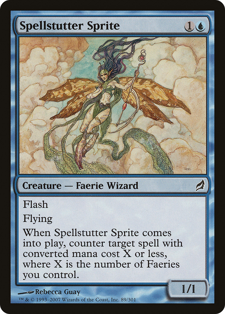 {C} Spellstutter Sprite [Lorwyn][LRW 089]