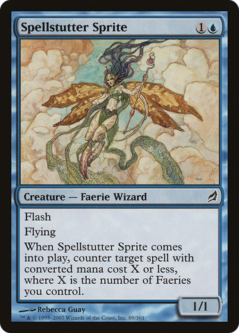 {C} Spellstutter Sprite [Lorwyn][LRW 089]