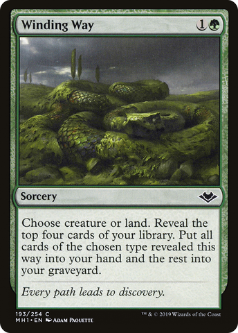 {C} Winding Way [Modern Horizons][MH1 193]