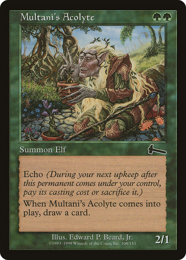 {C} Multani's Acolyte [Urza's Legacy][ULG 108]
