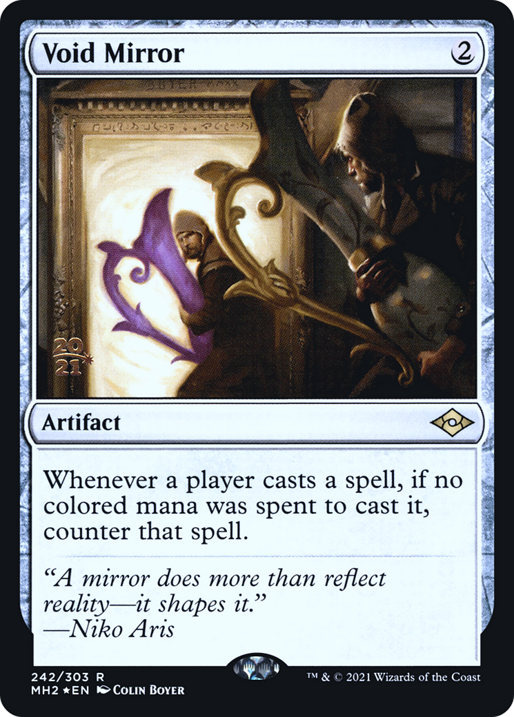 {R} Void Mirror [Modern Horizons 2 Prerelease Promos][PR MH2 242]