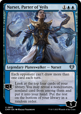 {C} Narset, Parter of Veils [Commander Masters][CMM 853]